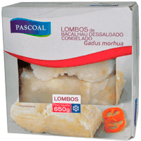 Lombo de Bacalhau Pascoal 650g