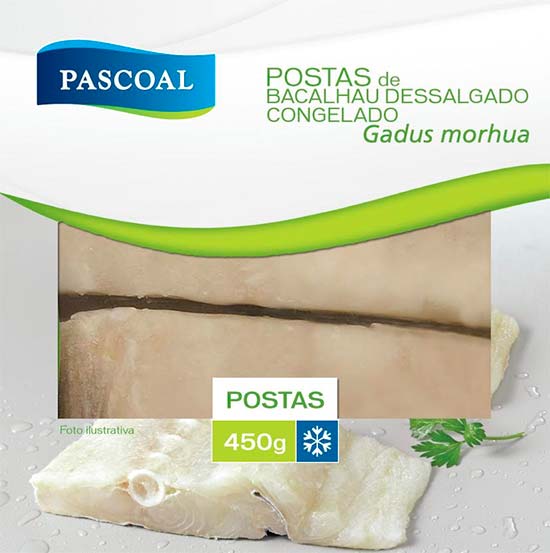 Postas de Bacalhau Pascoal 450g